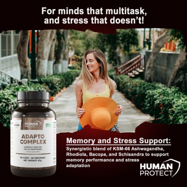 Adapto Complex HUMAN PROTECT Adapto Complex – Suplementy oparte na badaniach ...