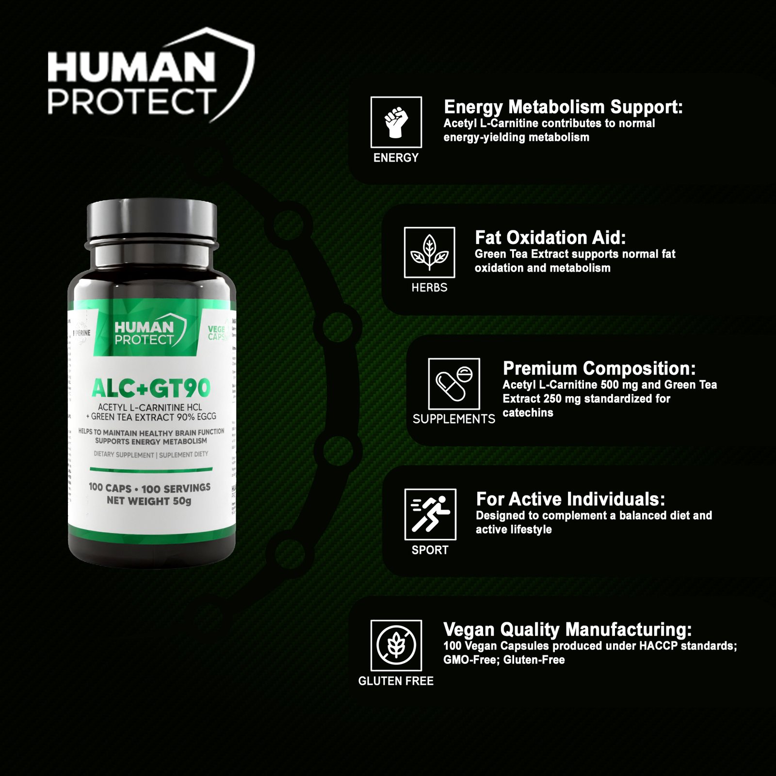 HUMAN PROTECT ALC-GT90 - obrazek 6