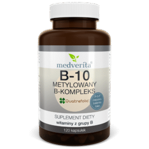 Medverita B-10 metylowany B-kompleks - 120 kapsułek