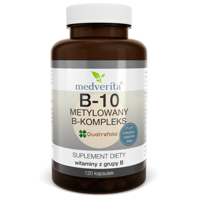 Medverita B-10 metylowany B-kompleks - 120 kapsułek