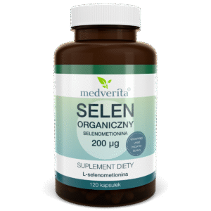 Medverita Selen Organiczny L-Selenometionina 200µg - 120 kapsułek